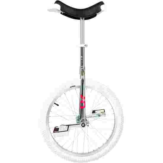 Clear White Indoor 20 QU-AX Onlyone Unicycle 406 mm