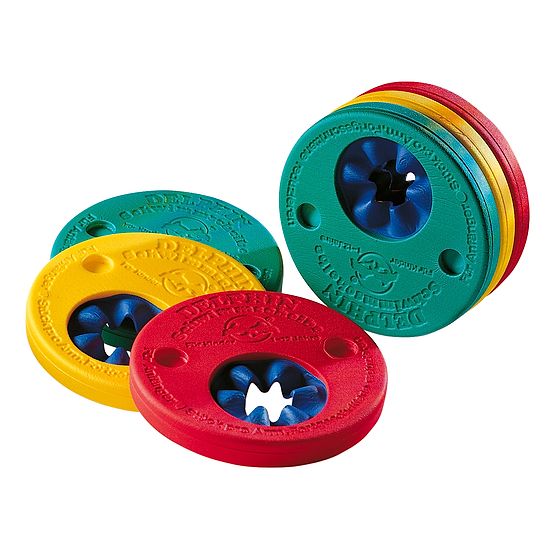 Original Delphin® Schwimmscheiben Bis 12 Jahre (2x 3 Scheiben)