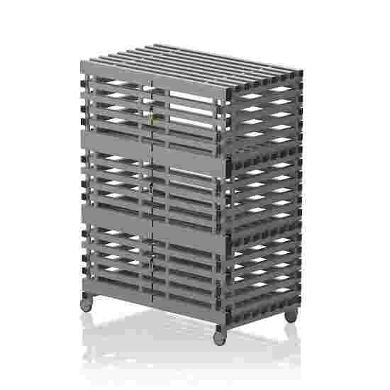 Plastic Storage Trolley Large, without attachment, Grey
