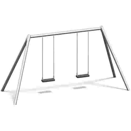 Playparc metal double swing Suspension height 245 cm