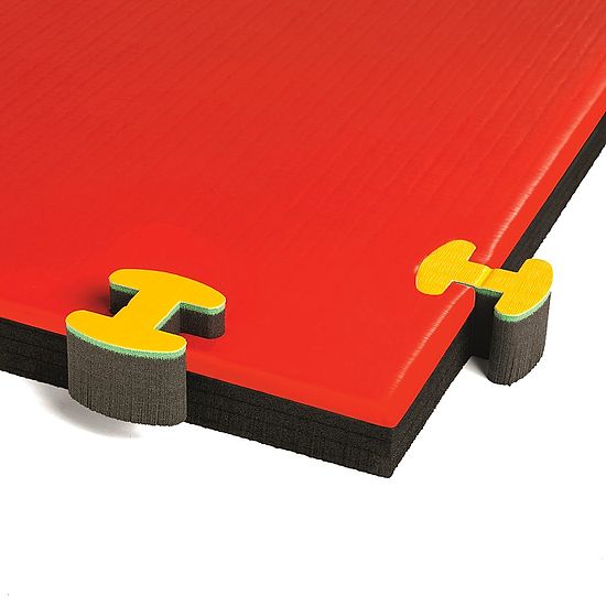 ProGame Trocellen® Judomatte "TIS" Rot