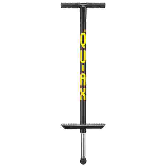 Qu-Ax Hüpfstab Pogo-Stick Schwarz, L: 102 cm, 50-80 kg