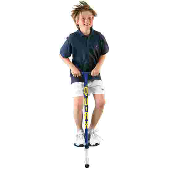 Qu-Ax Pogo-Stick Blå, L: 98 cm, optil 50 kg