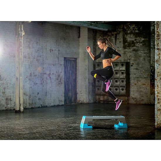 Reebok® Step Semi-professionell, Grau-Cyan