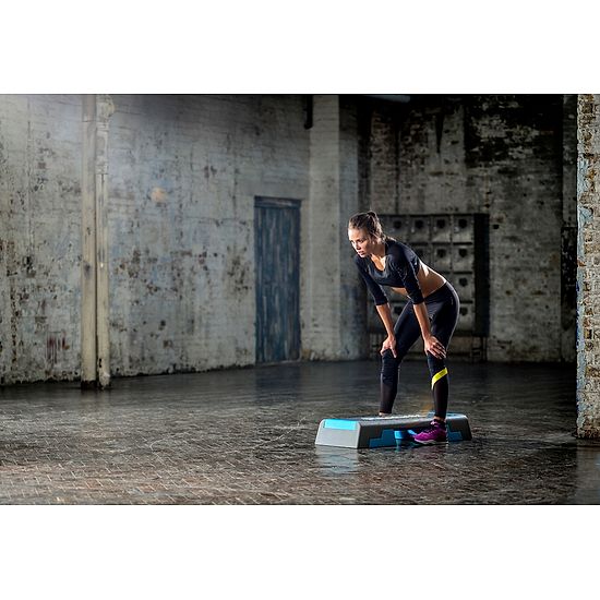 Reebok® Step Semi-professionell, Grau-Cyan