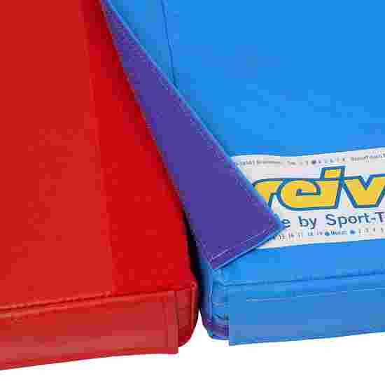 Reivo Kombi-Turnmatte &quot;Sicher&quot; Polygrip Blau, 150x100x6 cm