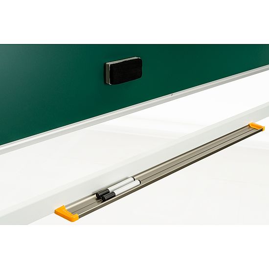 Reversible Board, mobile Blackboard/whiteboard, 150x100 cm