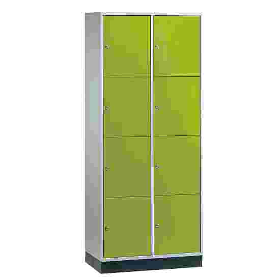 &quot;S 4000 Intro&quot; Large Capacity Compartment Locker (4-Door Locker) 195x82x49 cm/ 8 compartments, Viridian green (RDS 110 80 60)
