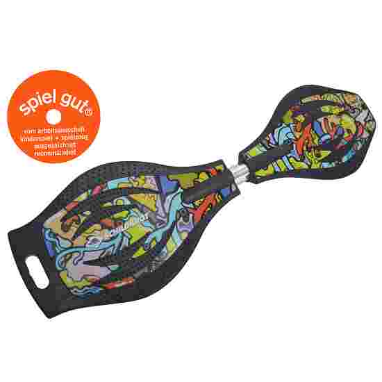 Schildkröt Waveboard &quot;Good Vibes&quot; Grafitti