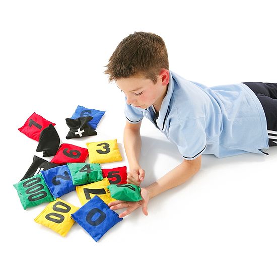 Set of 15 Bags, with Numbers