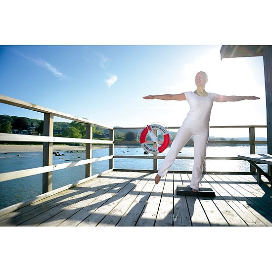 Sissel BalanceFit Pad Schwarz marmoriert