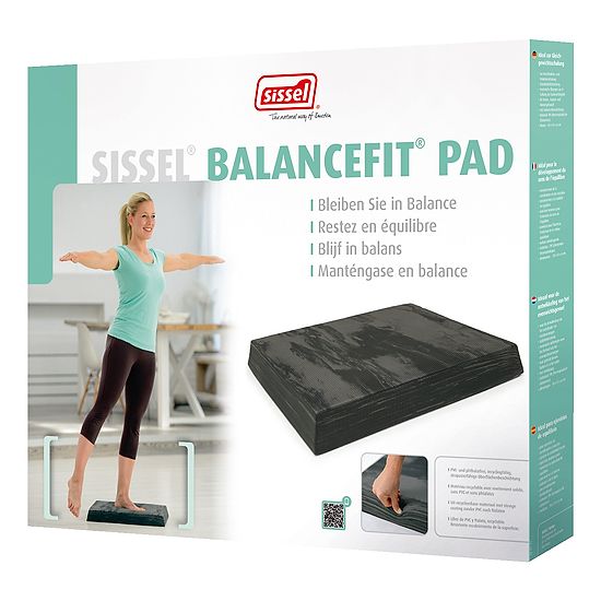 Sissel BalanceFit Pad Schwarz marmoriert