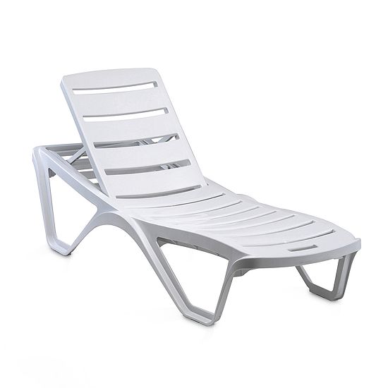 plastic sun lounger