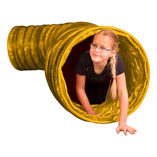 Spiral-Kriechtunnel "Flex" 4 m, Gelb