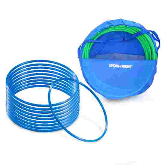 Sport-Thieme &quot;ø 50 cm&quot; Set with Storage Bag Gymnastics Hoop Blue