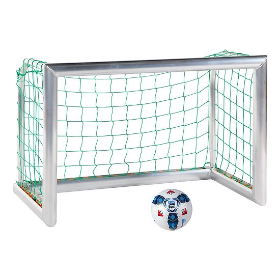 Sport-Thieme® Alu-Mini-Træningsmål "Professional" Inkl. net, grøn (Maskestr. 10 cm), 1,20x0,80 m, Måldybde 0,70 m