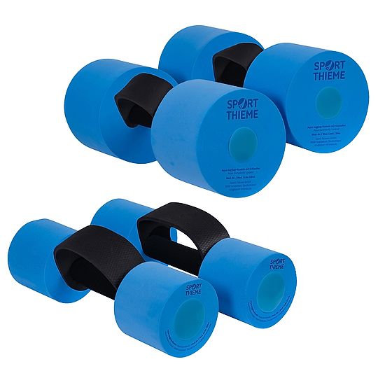 Sport-Thieme Aqua-Jogging-håndvægt Junior, Med sløjfer