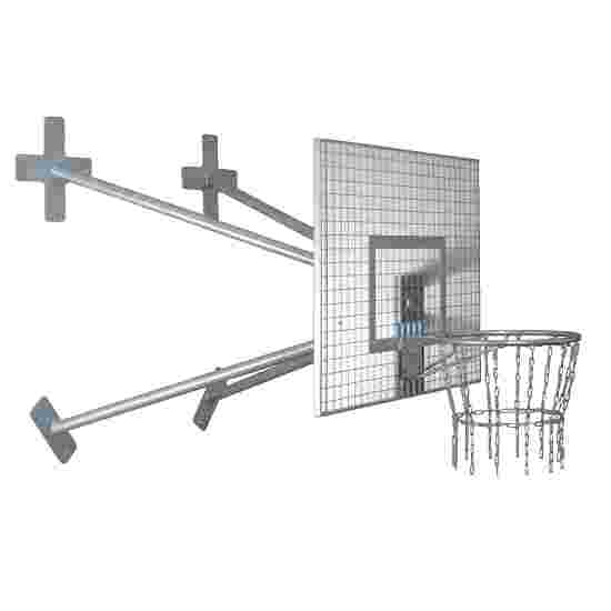 Sport-Thieme Basketball-Wandanlage &quot;Fair Play Outdoor&quot; Korb "Outdoor", Zielbrett: Gittergewebe