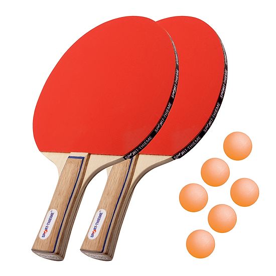 Sport-Thieme® Bordtennis-sæt "Paris" Orange bolde