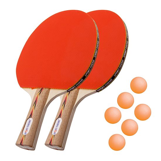 Sport-Thieme® Bordtennissæt "Berlin" Orange bolde