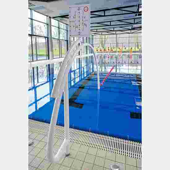 Sport-Thieme Durchschwimmbogen-Set mit Hinweisschild Mit Bodenhülse, ø 50 mm 