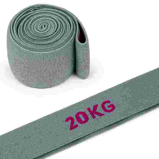 Sport-Thieme Elastisches Textil Powerband &quot;Ring&quot; 20 kg, Grau-Lila