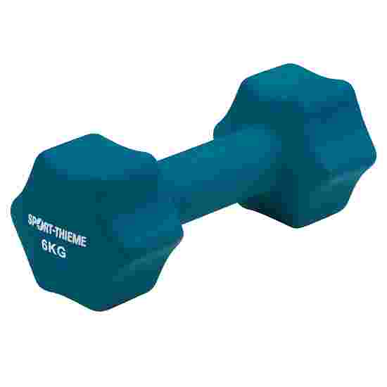Kurzhantel 2kg Training Gewicht Sport 2 Stück Neopren Blau 