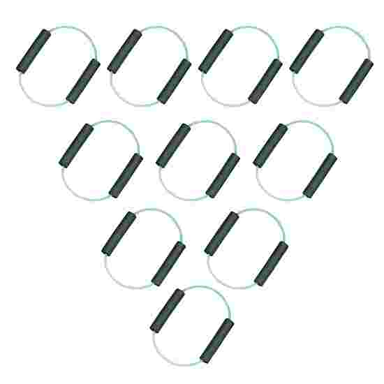 Sport-Thieme Fitness-Tube Ring, sæt med 10 stk. Grøn, let