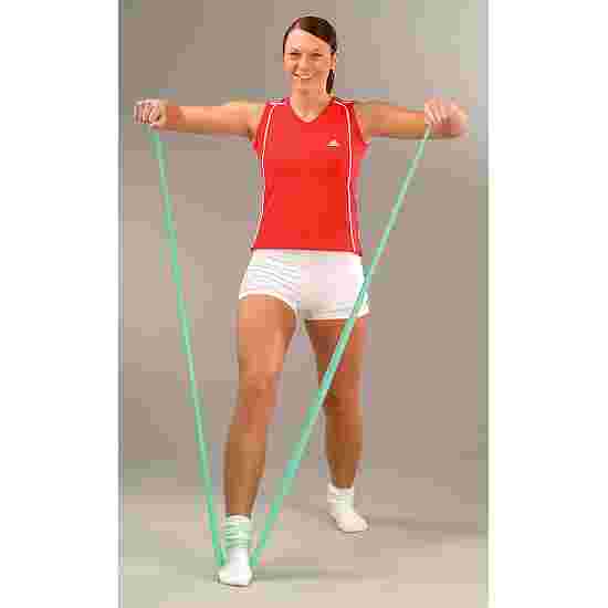 Sport-Thieme Fitnessbånd &quot;75&quot; 2 m x 7,5 cm, Let, Grøn