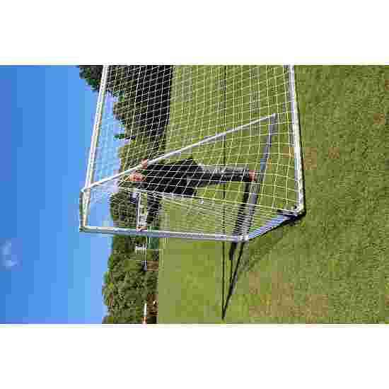 SportThieme FullSized Football Goal with Folding Net Bracket and Base