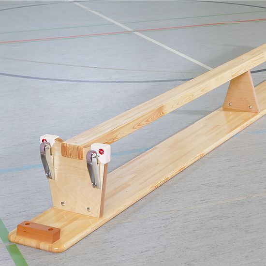 Sport-Thieme® Gymnastikbænk "Original" 2 m, Med transporthjul