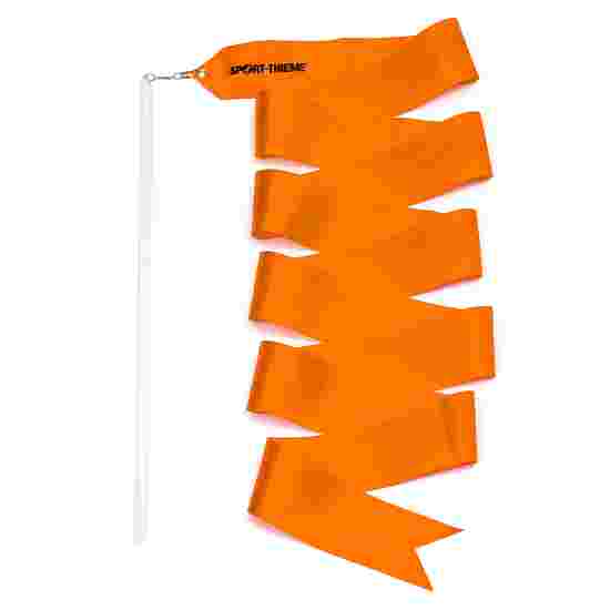 Sport-Thieme Gymnastikband mit Stab, 2 m Orange