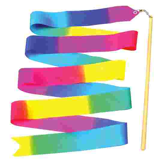Wirbelband zum Turnen Regenbogen Gymnastikband 12 Stück 