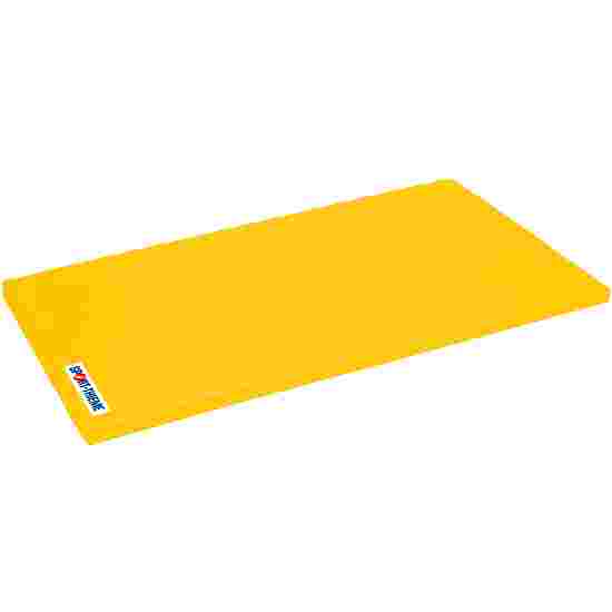 Sport-Thieme Gymnastikmåtte &quot;Super&quot;, 150x100x6 cm Basis, Polygrip gul