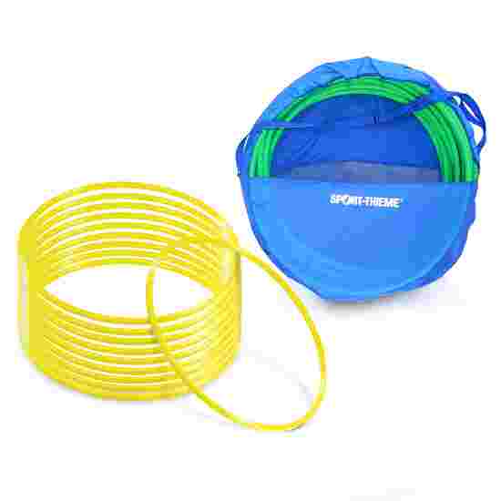 Sport-Thieme Gymnastikreifen Set mit Aufbewahrungstasche &quot;ø 70 cm&quot; Gelb