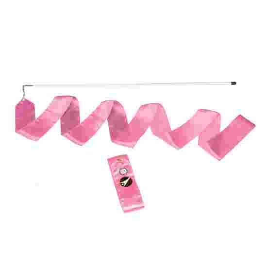 Sport-Thieme Gymnastikvimpel med stav &quot;RSG&quot; Pige, Pink, 5 m