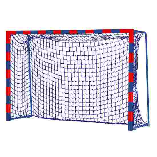 Sport-Thieme Handballtor &quot;Colour&quot; mit fest stehenden Netzbügeln Standard, Tortiefe 1 m, Rot-Blau