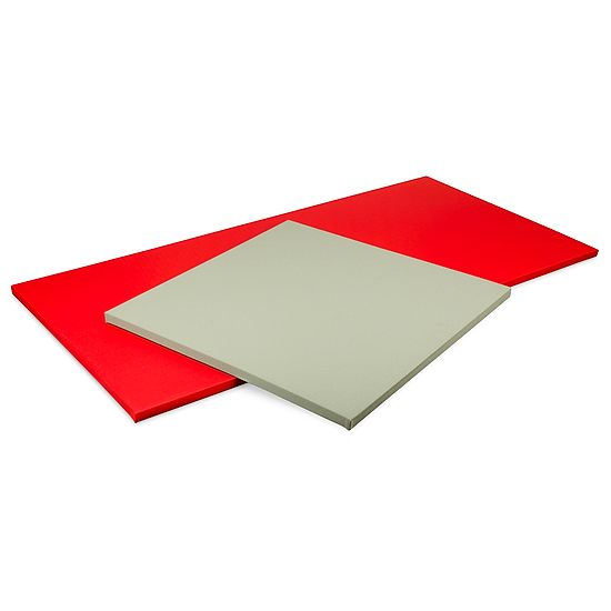 Sport-Thieme® Judo Mats Size approx. 200x100x4 cm, Red