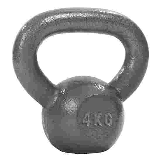 Sport-Thieme Kettlebell &quot;Hammerslag&quot;, lakeret, grå 4 kg