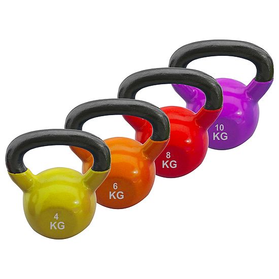Sport-Thieme® Kettlebell Set Vinyl Leicht