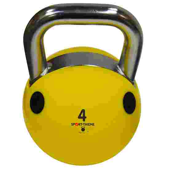 Sport-Thieme Kettlebell &quot;Soft&quot; 4 kg, Gul