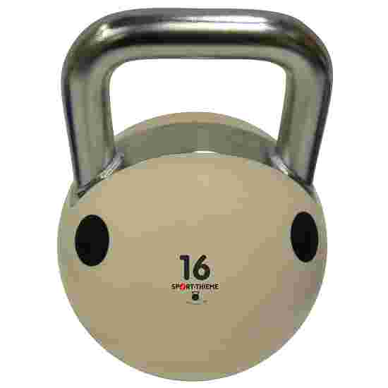 Sport-Thieme Kettlebell &quot;Soft&quot; 16 kg, Hvid