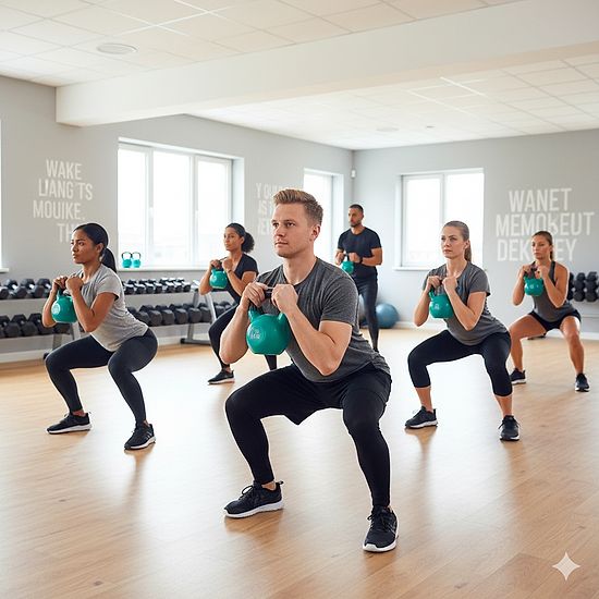 Sport-Thieme Kettlebell &quot;Vinyl&quot; 12 kg, grøn