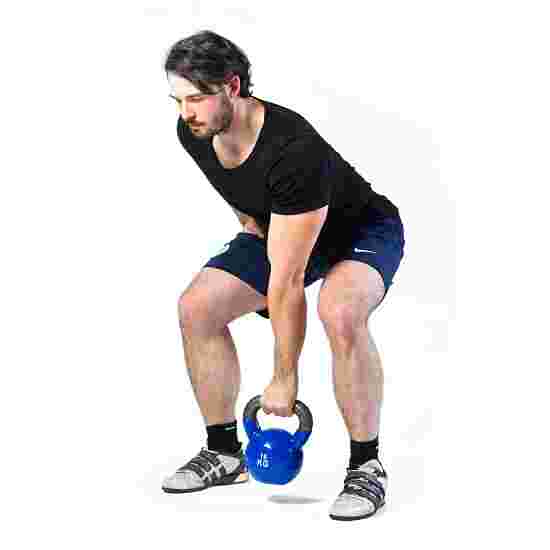 Sport-Thieme Kettlebell &quot;Vinyl&quot; 16 kg, Blau