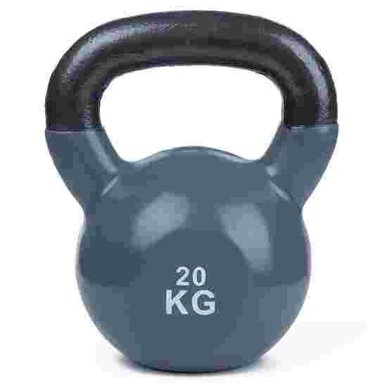 Sport-Thieme Kettlebell &quot;Vinyl&quot; 20 kg, grå