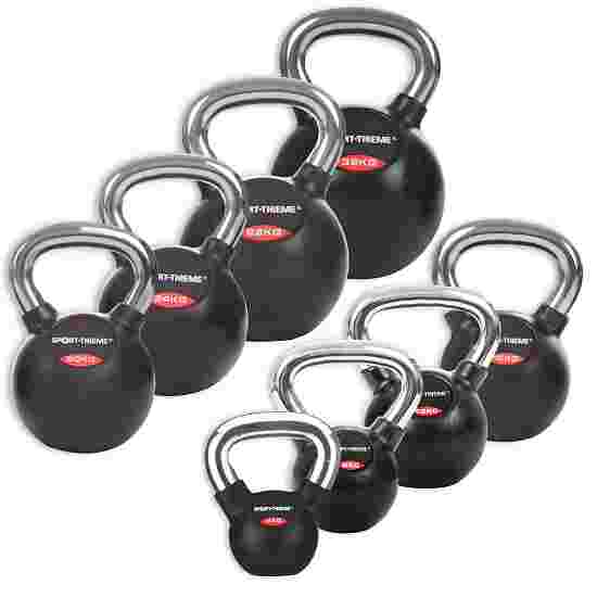 Sport-Thieme Kettlebellsæt &quot;Gummieret med glatte krom-greb&quot; Club