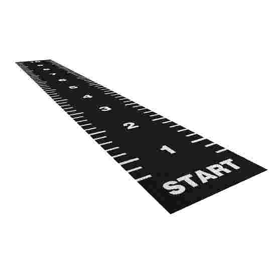 Sport-Thieme Kunstrasen-Laufbahn &quot;Essential&quot; Schwarz, 10,00x1,33 m