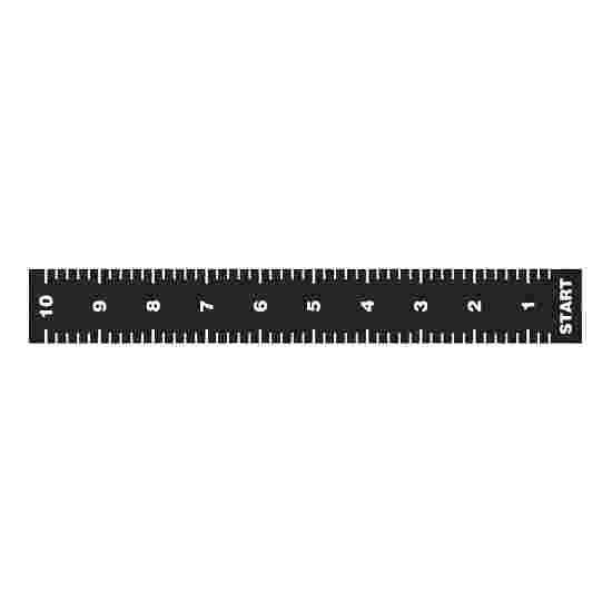 Sport-Thieme Kunstrasen-Laufbahn &quot;Essential&quot; Schwarz, 10,00x1,33 m