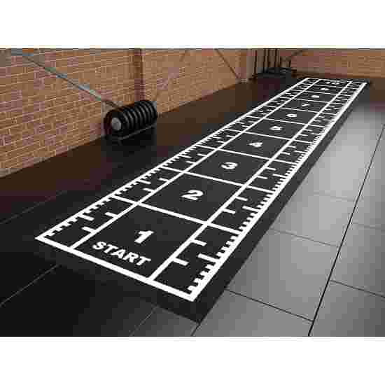 Sport-Thieme Kunstrasen-Laufbahn &quot;Premium&quot; Schwarz, 10,40x2,00 m