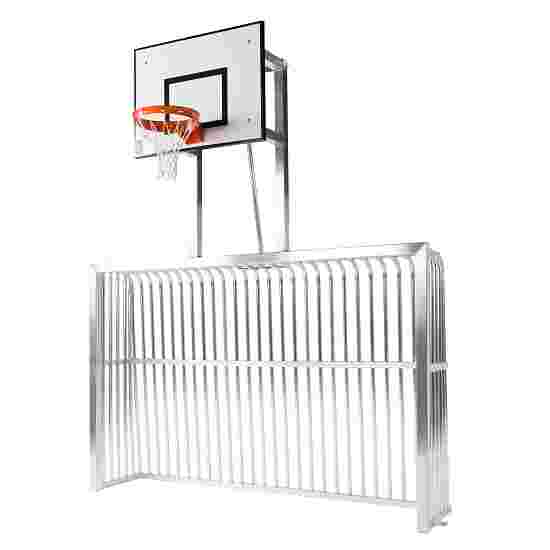 Sport-Thieme Legepladsmål Fuldsvejset Kvadratprofil 80x80 mm, 3x2 m, med basketball vedhæftning